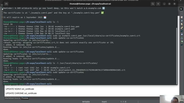 Create Locally Trusted SSL Certificates with mkcert on Ubuntu смотреть онлайн