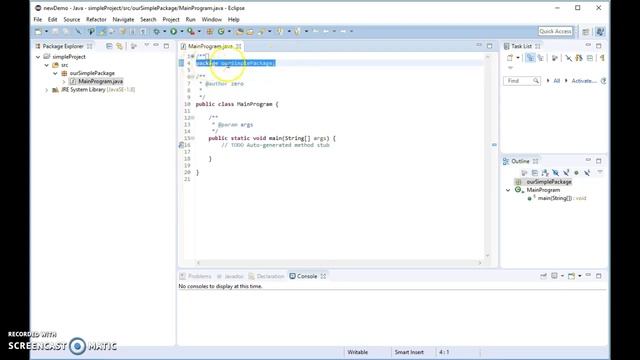 [no background music] Writing a Simple Java Program with String and int Commands смотреть онлайн