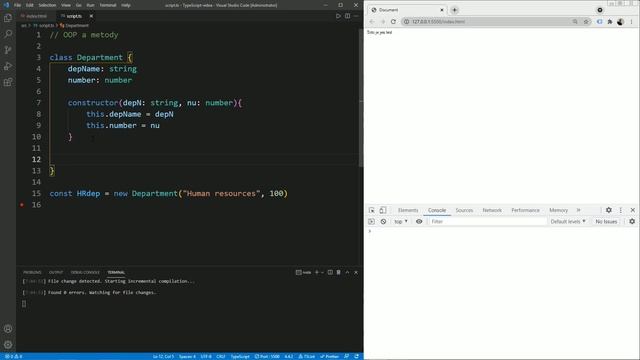 43. TypeScript - Objektově orientované programování (OOP): metody смотреть онлайн