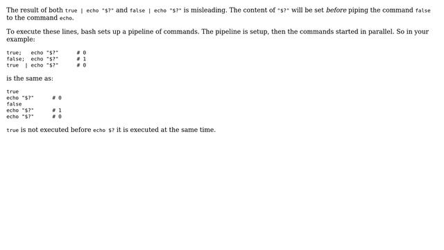 Piping 'false' does not give non-zero result code (3 Solutions!!) смотреть онлайн