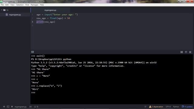 The Python Mega Course: Build 10 Real World Applications| 014 Strings смотреть онлайн