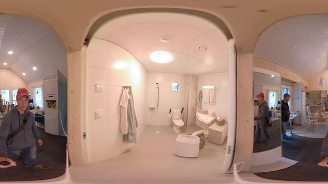 Уютные домики-студии 40 м2 для пожилых людей и инвалидов | обзор 360° смотреть онлайн