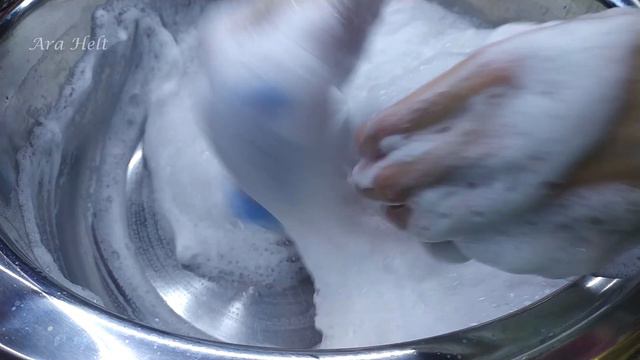 ASMR Белое мыло/Мыление + Губка/Размокшее мыло смотреть онлайн