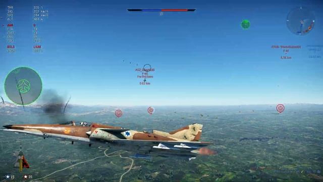 War Thunder PYTHON 3 DENIED for the Kfir! What does that mean! Bonus: Tornado Denied? Not really... смотреть онлайн