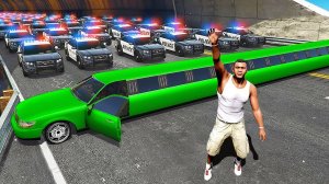 ПОГОНЯ ОТ ПОЛИЦИИ НА САМОМ ДЛИННОМ ЛИМУЗИНЕ в ГТА 5 МОДЫ! ОБЗОР МОДА в GTA 5 ВИДЕО
