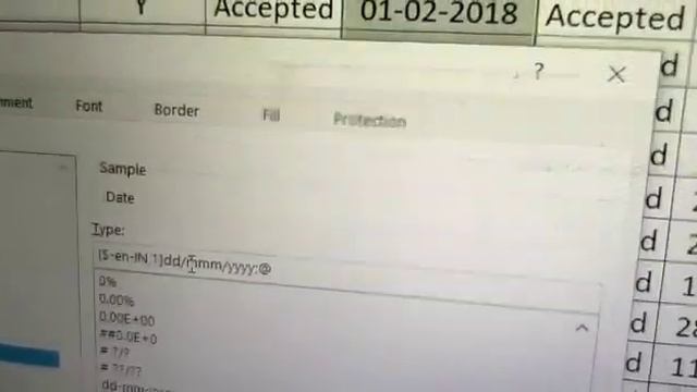 Excel date format change смотреть онлайн
