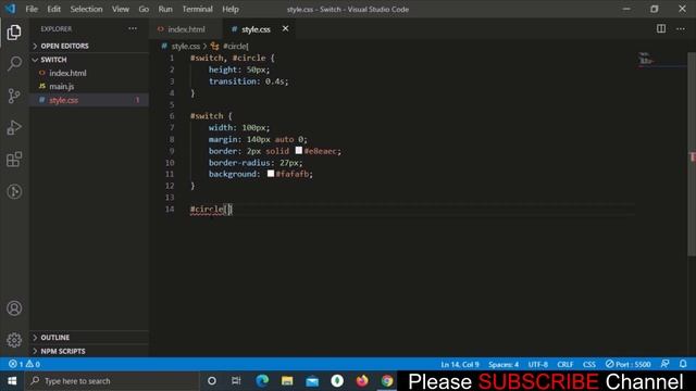 How To Design A Switch/Toggle Button Using JavaScript смотреть онлайн