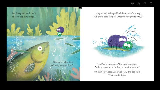Kids Book Read Aloud: The Runaway Pea Washed Away by Kjartan Poskitt смотреть онлайн