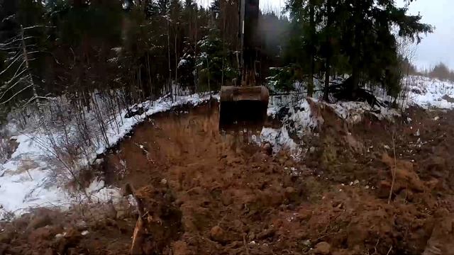 ?Переезд через ручей!We Are Building A Crossing Over The Stream!