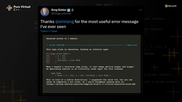 C++ Compiler Errors for Humans | Pure Virtual C++ 2023 смотреть онлайн