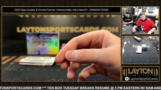 2023 Topps Dynasty & Chrome Formula 1 Racing Hobby 4 Box Mixer #1 смотреть онлайн