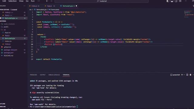Tutorial: Como Estilizar Componentes do Material UI no React JS | Passo a Passo смотреть онлайн