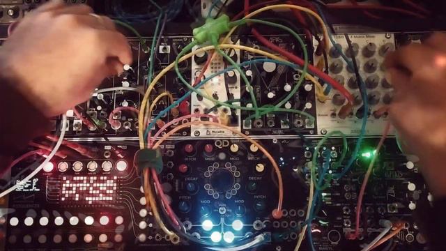 Two electro space path | Live Eurorack Modular Synth смотреть онлайн