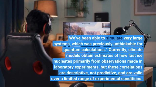 In simulation of how water freezes, artificial intelligence breaks the ice смотреть онлайн