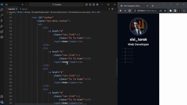 Responsive Sidebar Menu | Side Menu using Bootstrap | Bootstrap Tutorials in Telugu смотреть онлайн
