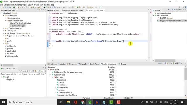 Log4j Vulnerability - Demo and Fix смотреть онлайн