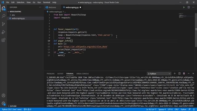 Web scraping com Python - Aprenda de um jeito Simples e fácil ! смотреть онлайн