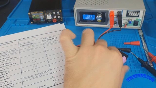 Тест аккумулятора 18650 INR 18650 35E Protected с Aliexpress