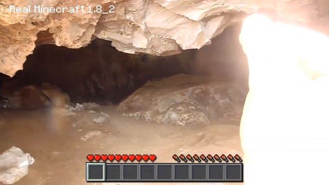 Real Life Minecraft - MOUNTAIN CAVE CORRUPT! смотреть онлайн