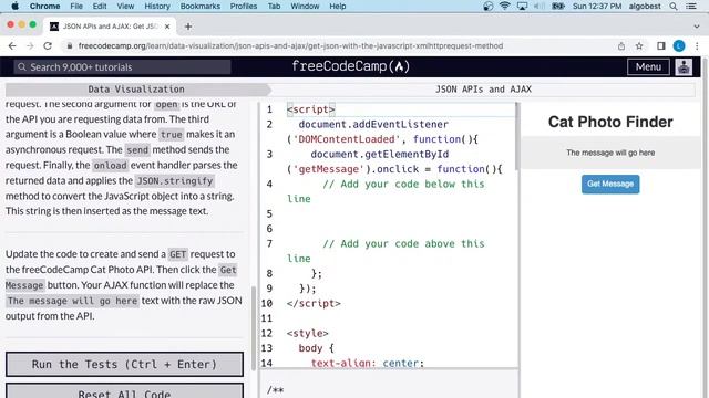 freeCodeCamp - Data Visualization - JSON APIs and AJAX - Solution - Live Stream #1 смотреть онлайн