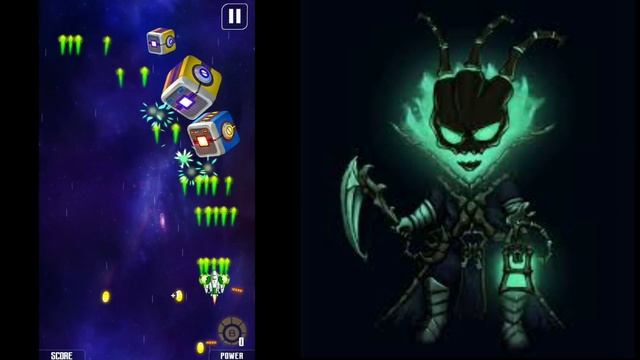 Galaxy Attack : Space Shooter Game Mod Unlimited Coins All Spaceships Unlocked смотреть онлайн