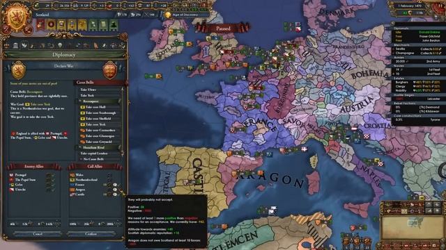 EU4 1.35 Scotland Guide - EASIER And MORE FUN Than England смотреть онлайн