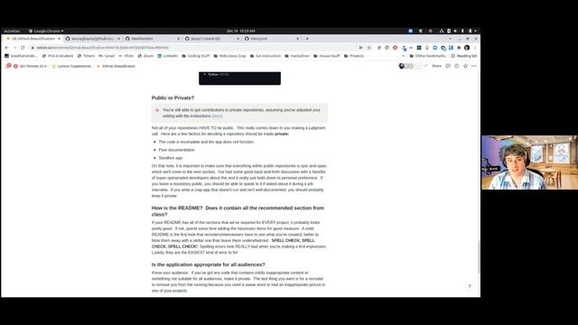 Cleaning up your GitHub смотреть онлайн