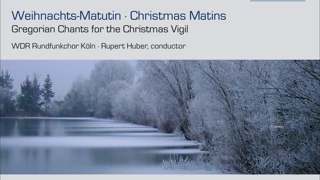 Gregorian Chants for the Christmas Vigil: V. Lesung: Jube, domne, benedicere смотреть онлайн