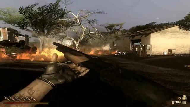 Far Cry 2 gameplay part 3 [High Quality 720p HD] @ GeForce 8600GTS смотреть онлайн