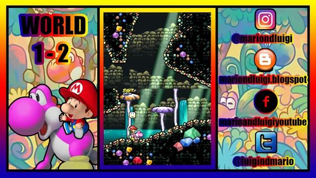 Let's Play Yoshi's Island DS - 100% Walkthrough World 1 - 2 (Full Gameplay) смотреть онлайн