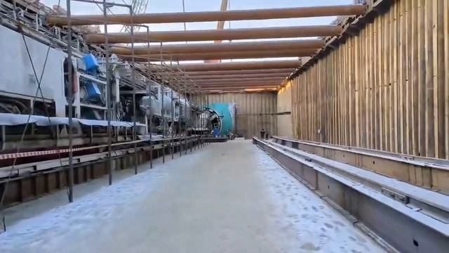 Монтаж первого ТПМК для метро Красноярска смотреть онлайн