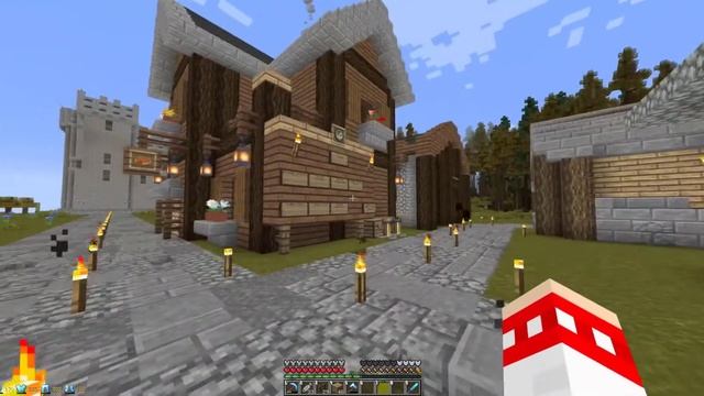 Майнкрафт Ancient Warfare 2 #3 - Наш первый работник! | Выживание в Майнкрафт с модами смотреть онлайн