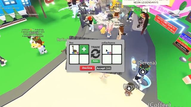 Что ДАЮТ за ПРОСТЫХ НЕОНОВЫХ ПЕТОВ в Роблокс Адопт Ми? Трейды и Новые Питомцы в Roblox Adopt Me смотреть онлайн