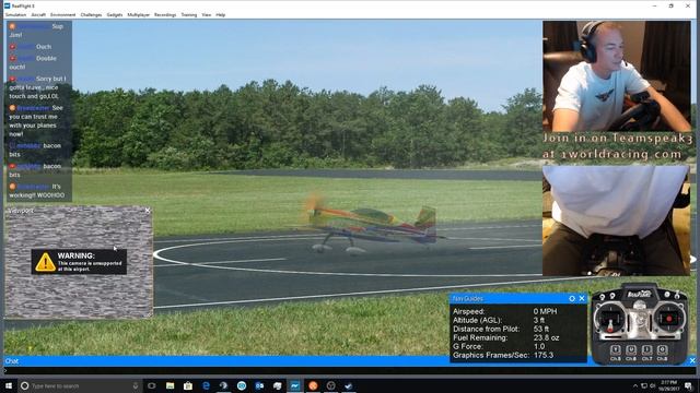 RealFlight 8 - Brand New RC Flight Simulator LIVE on HeliPalooza online server - Come join us! смотреть онлайн