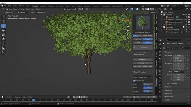 Blender 3.x - Forestation Addon! смотреть онлайн