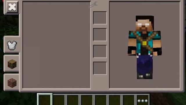 Minecraft PE - Warrior Herobrine Skin Costume + Download смотреть онлайн