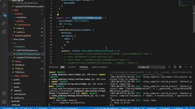 Build A TODO App with Relay 6 - @deleteRecord | JSer - Learning Relay смотреть онлайн