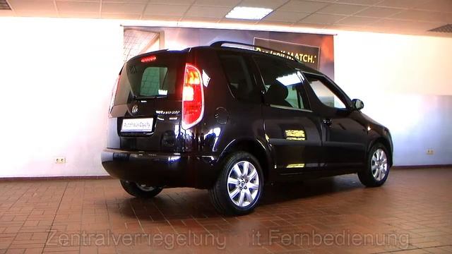 Skoda Roomster 1.2 TSI Ambition SchwarzMagic Perleffekt C7045140 Sitzheizung Klimaanlage смотреть онлайн