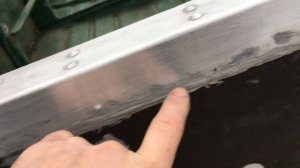 Ремонт транца Казанка часть1