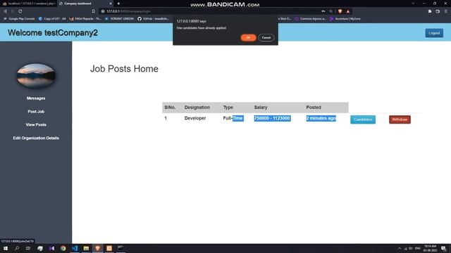 Online Job Portal with Messaging using PHP Laravel MySQL смотреть онлайн
