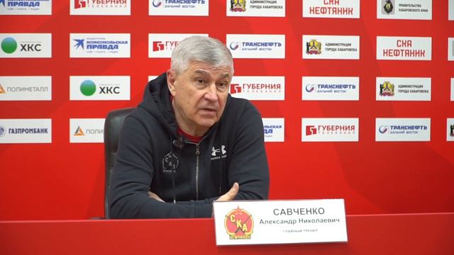 "СКА-Нефтяник" - "Водник" - 6:3. Комментарии наставников смотреть онлайн