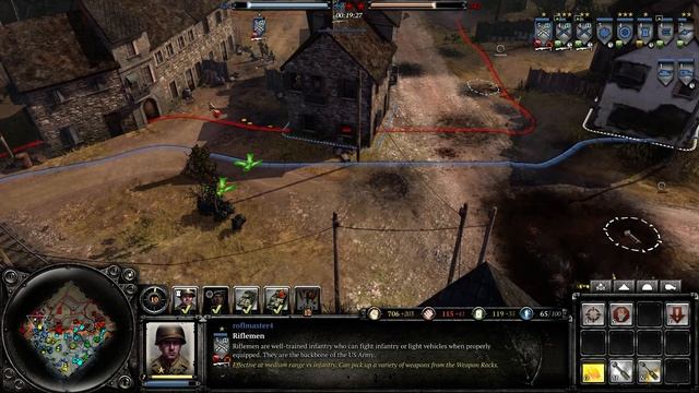 Company Of Heroes 2 : The Western Front Armies Multiplayer Gameplay - American Comeback! смотреть онлайн