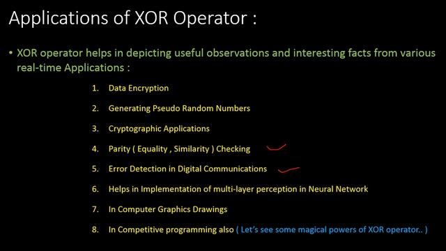 Xor Bitwise Operator for Competitive Programming with Examples - Part-1 смотреть онлайн
