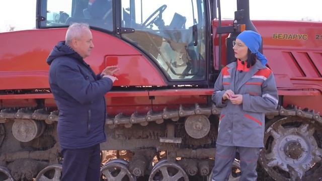 ? Гусеничный трактор МТЗ Belarus-2103 ? смотреть онлайн