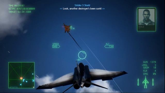 Ace Combat 7: Skies Unknown DLC: SP-01 "Trigger's...Different" (Phantom/No Damage/S-rank) смотреть онлайн