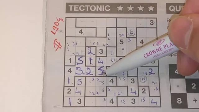 (#1904) Wednesday. Tectonic02 Sudoku puzzle. Bonus Extra edition. 11-18-2020 Extra part 4 of 4 смотреть онлайн