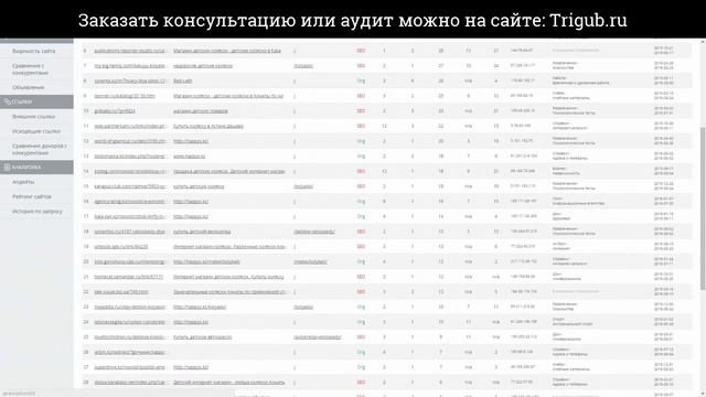 Комплексный аудит сайта. Детский интернет магазин. Проверка сайта на SEO-ошибки с рекомендациями. смотреть онлайн