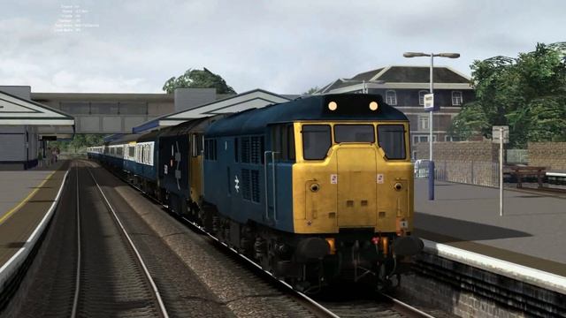 TS2019 - Newton Abbot - Paignton - Exeter St. Davids - Class 31 смотреть онлайн