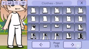 как сделать красивого персонажа в гача лайф😉