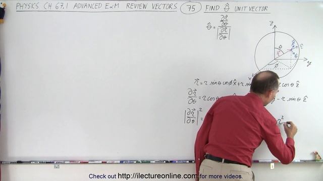 Physics Ch 67.1 Advanced E&M: Review Vectors (75 of 113) Spherical Coordinates: What is theta-hat? смотреть онлайн